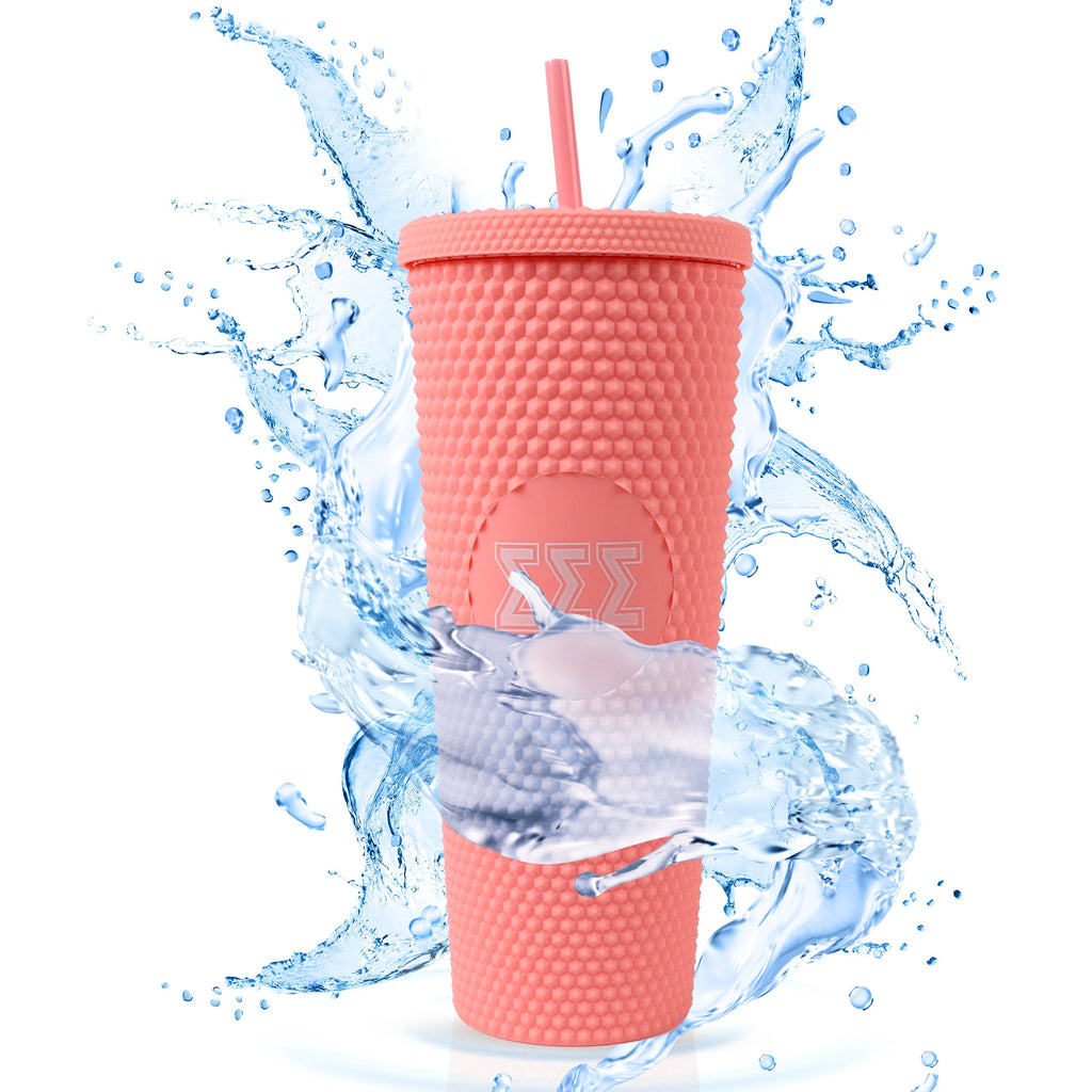 Zeta Tau Alpha Studded Tumbler