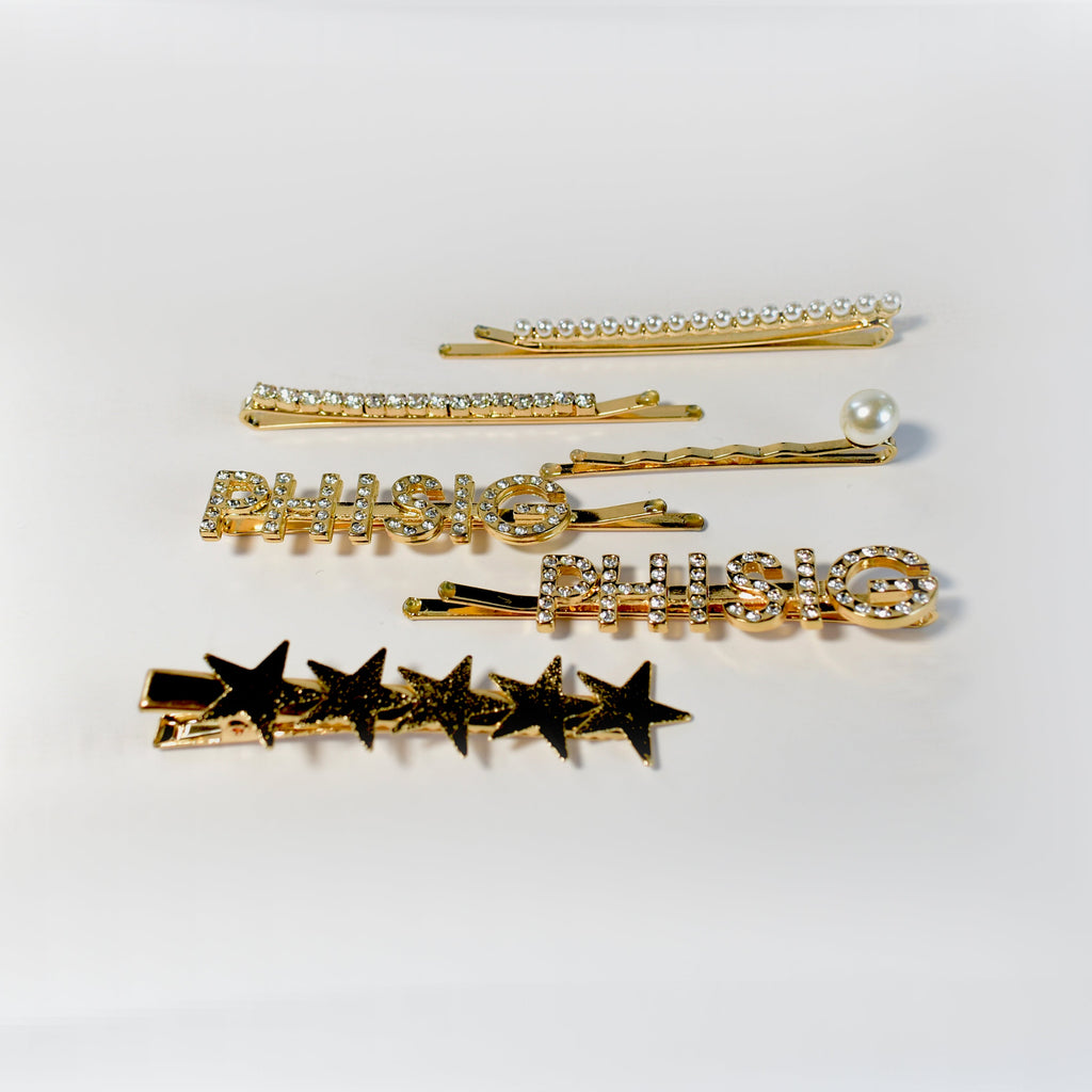 Delta Zeta Sorority Hair Clips