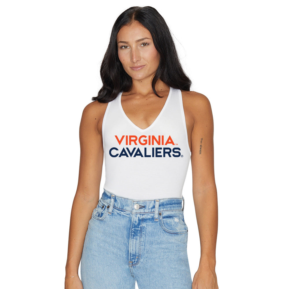 Virginia Cavaliers White Bodysuit