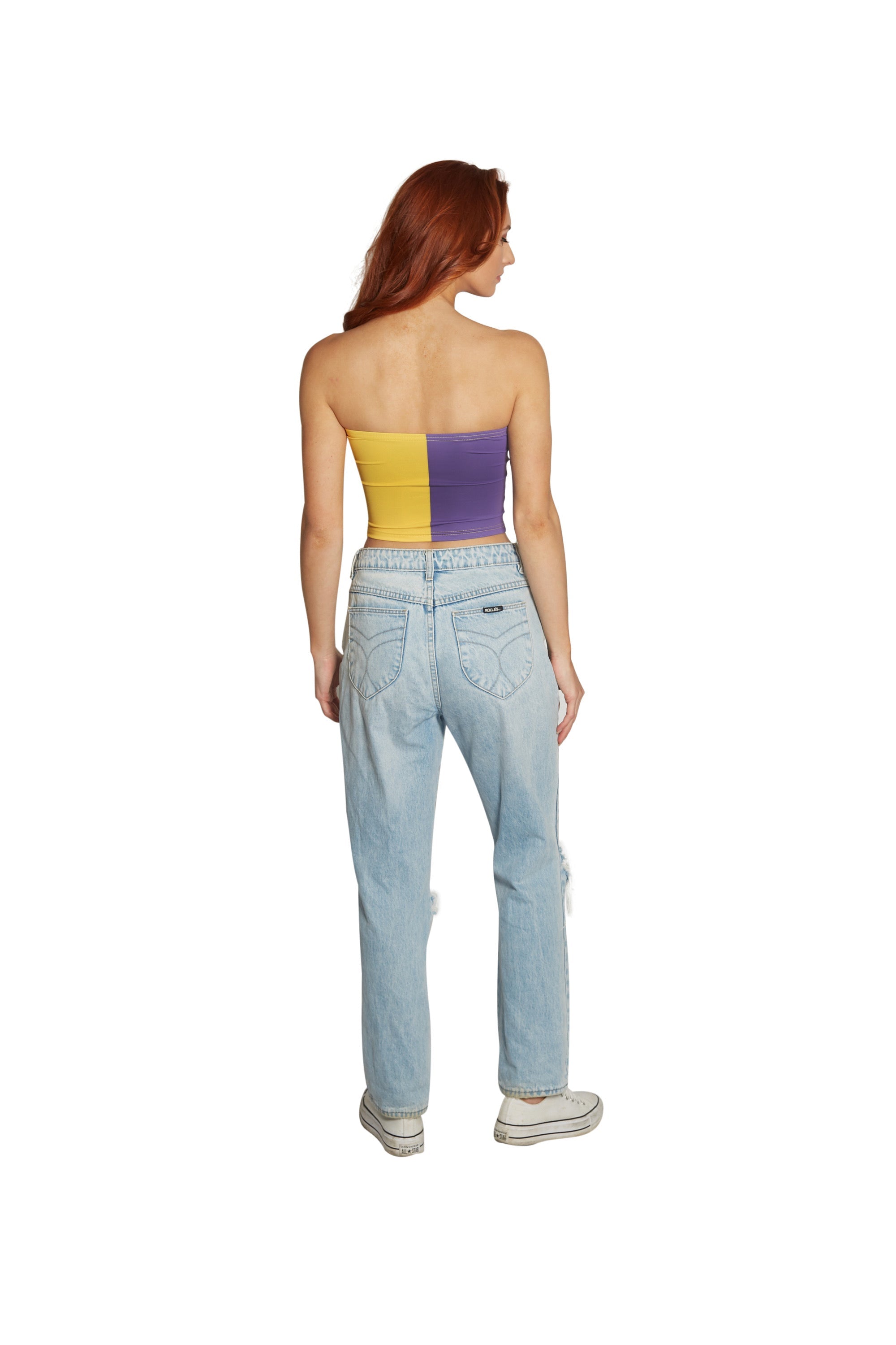 LSU Two Tone Tube Top