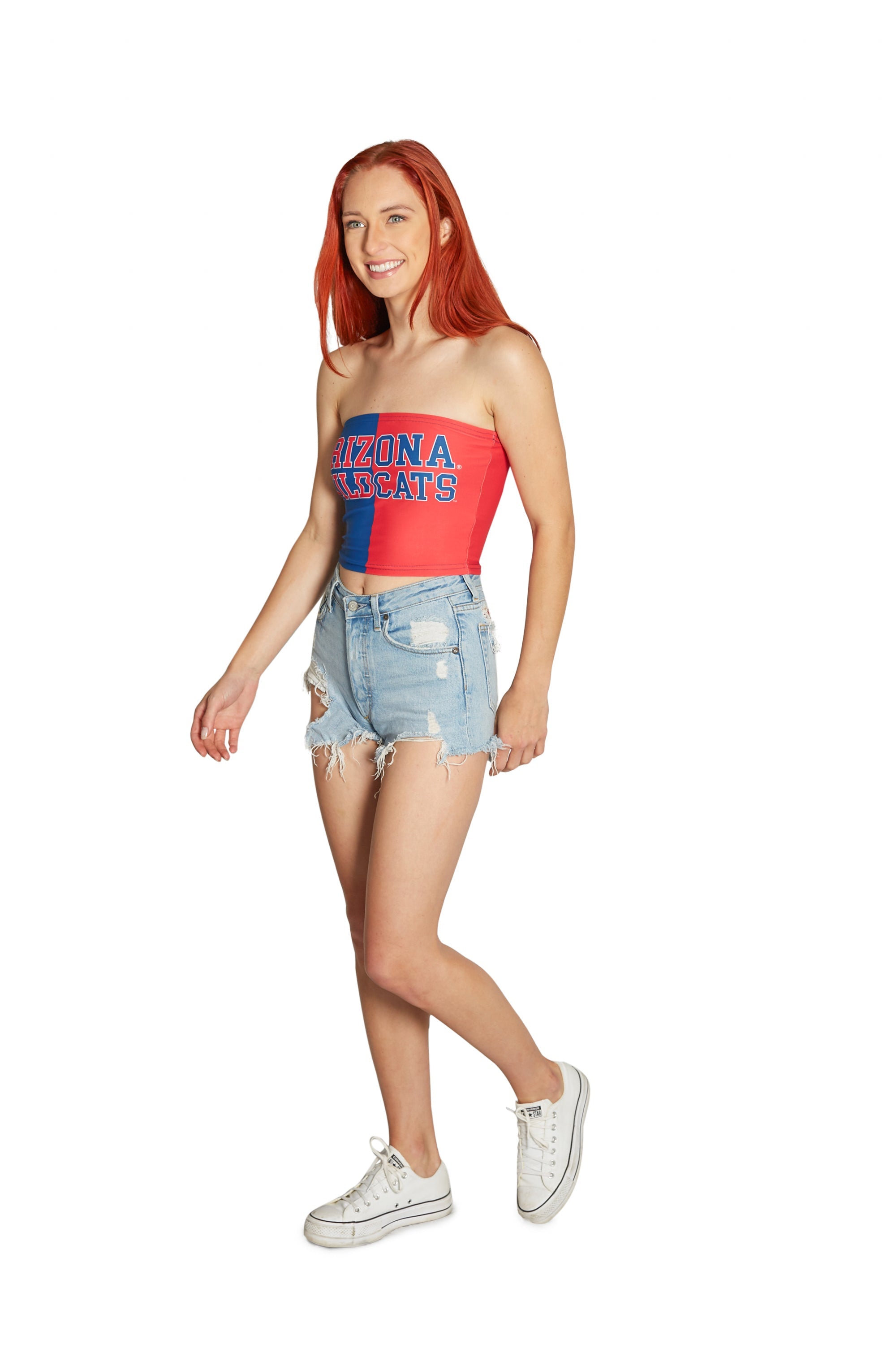 University of Arizona Two Tone Tube Top