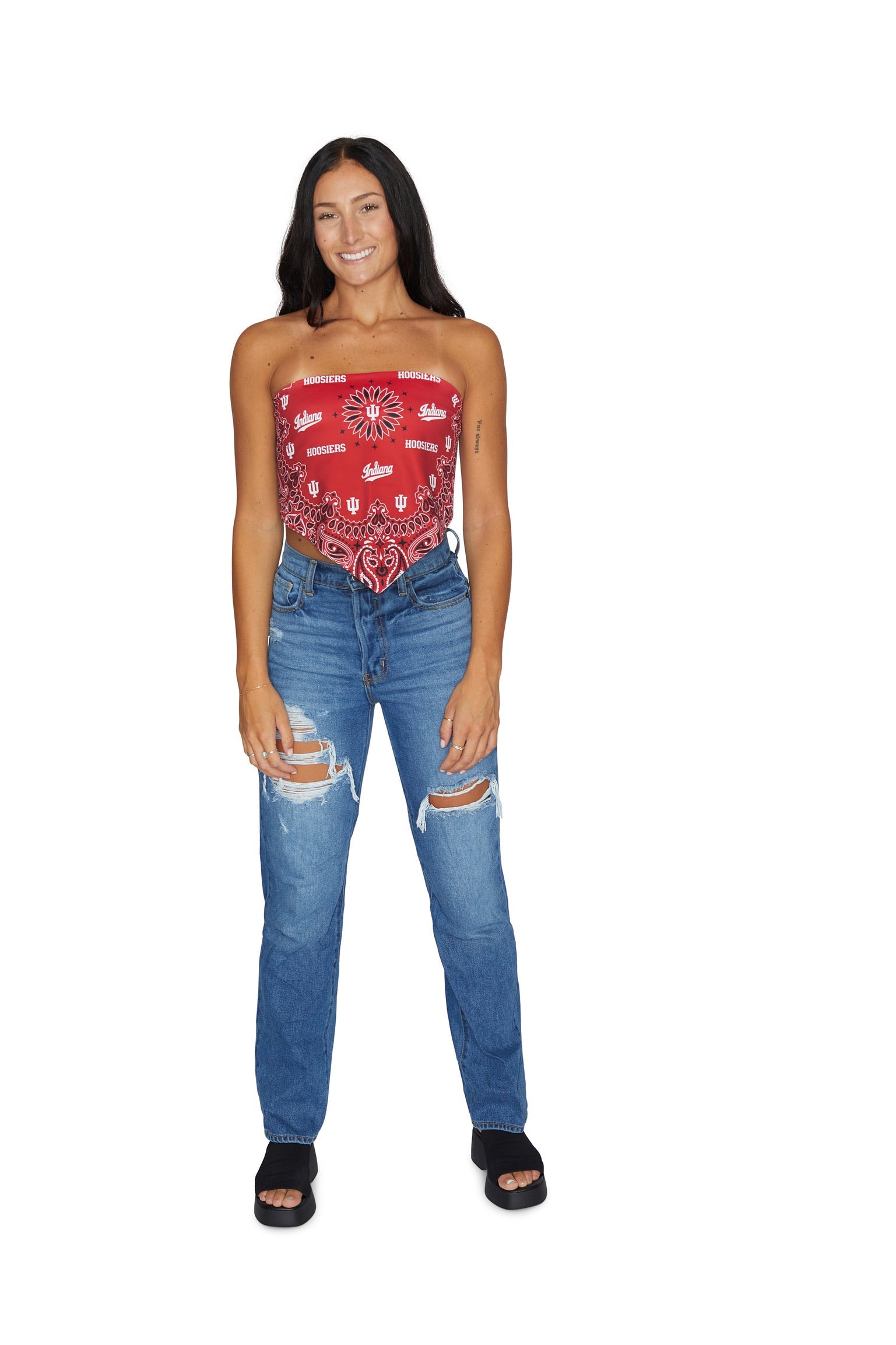 Indiana Hoosiers Bandana Top