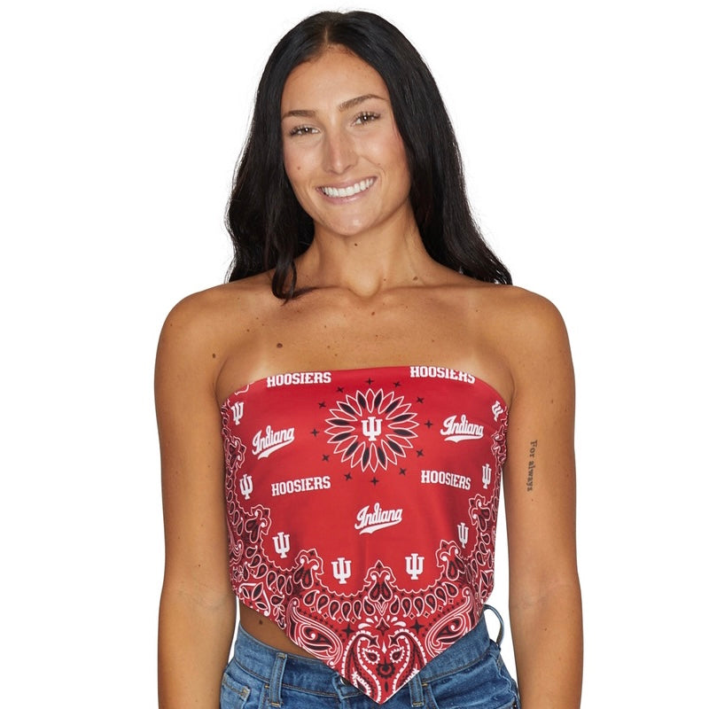 Indiana Hoosiers Bandana Top