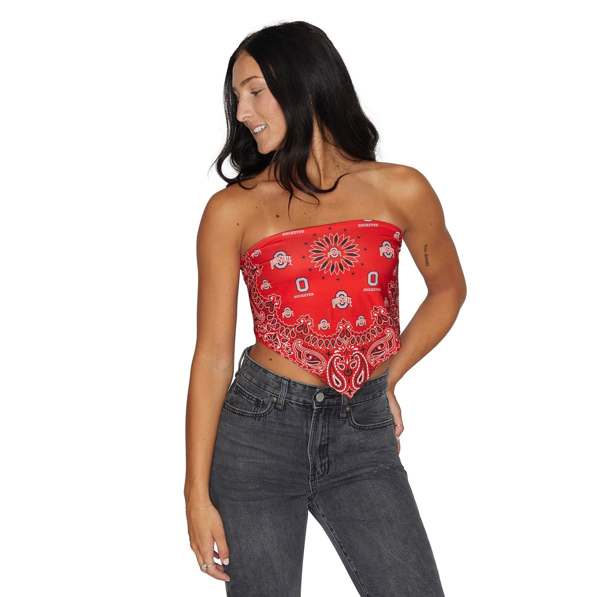 Ohio State OSU Buckeyes Bandana Top