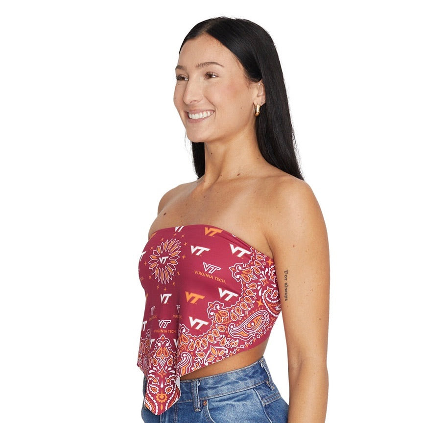 Virginia Tech Bandana Top