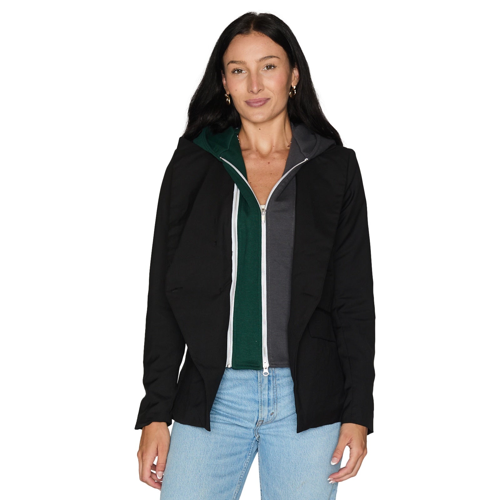 Michigan State Hooded Blazer Jacket