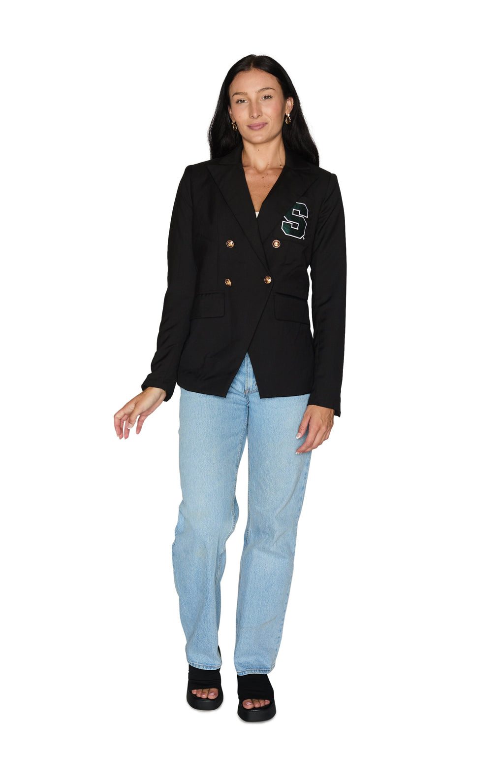 Michigan State Hooded Blazer Jacket