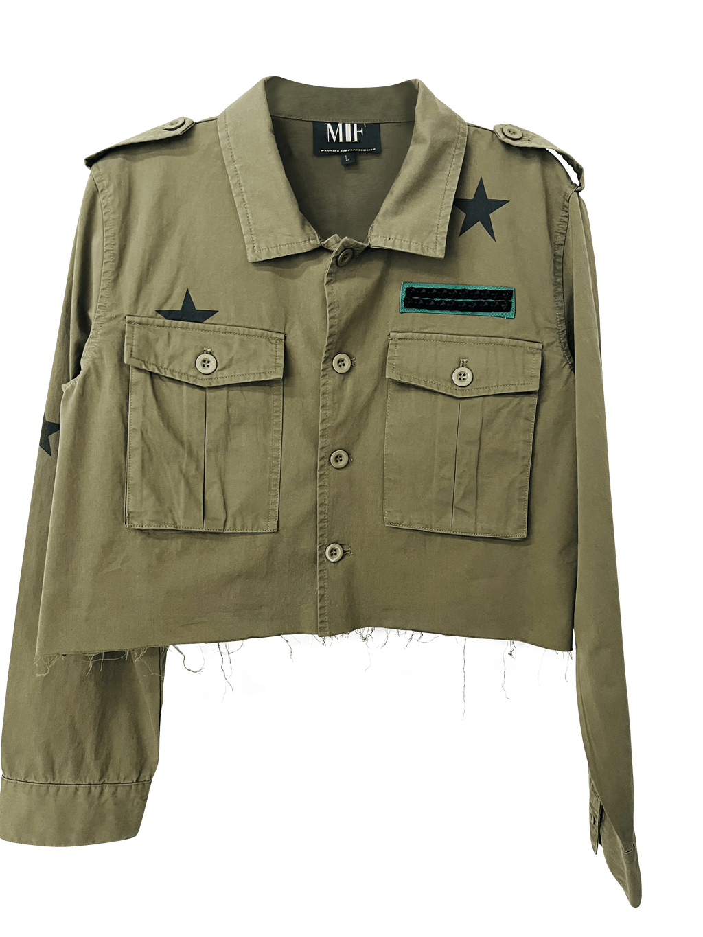 University of Alabama Roll Tide Army Green Shacket
