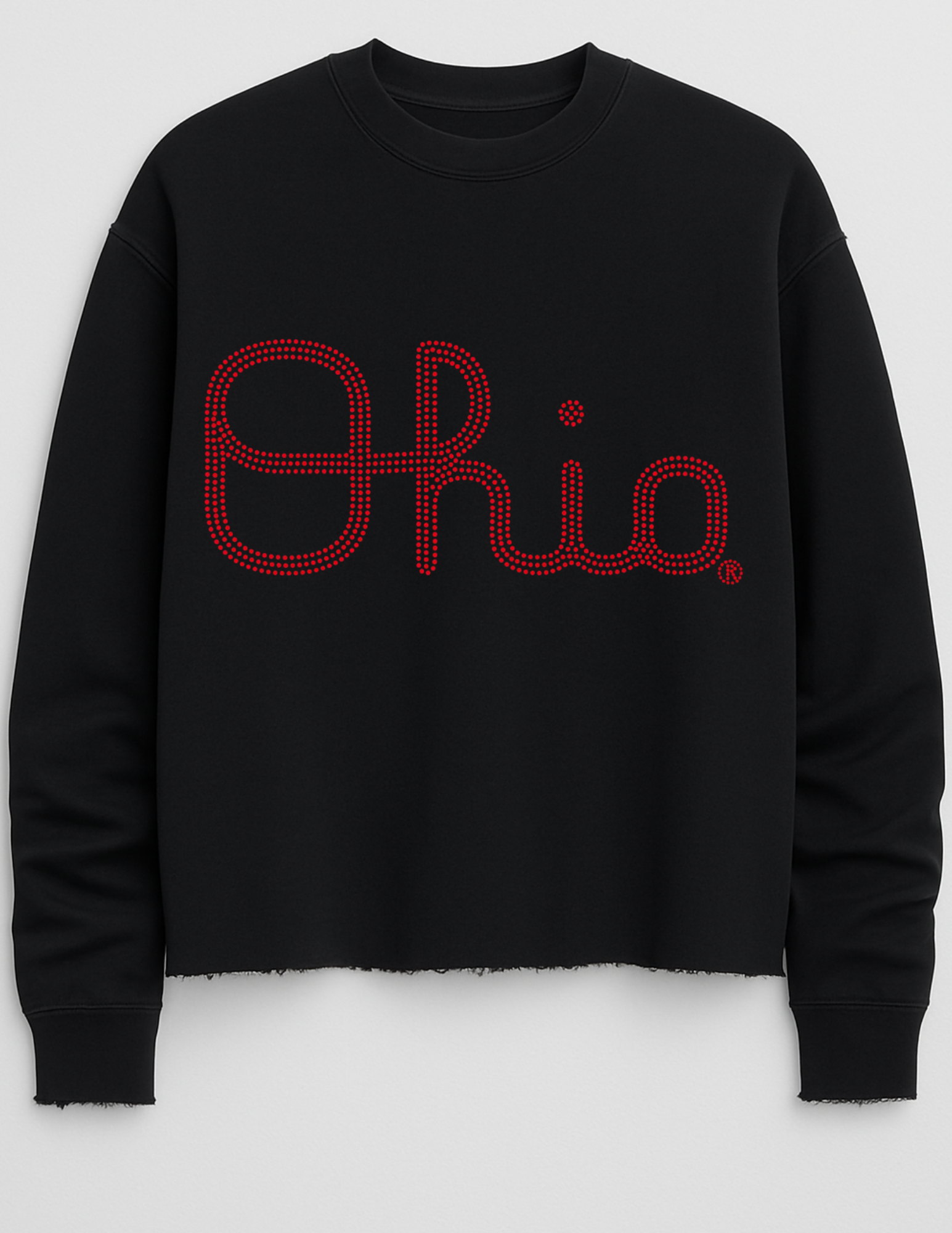 Ohio State Script Crewneck Black Sweatshirt