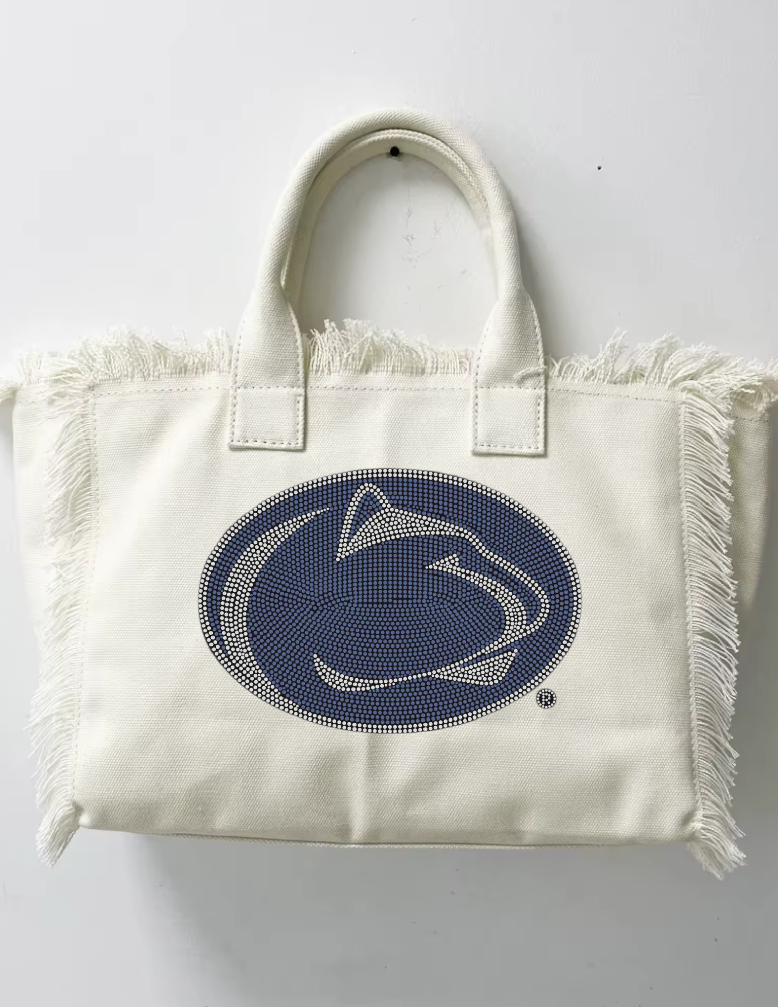 Penn State Nittany Lion Ivory Tote Bag