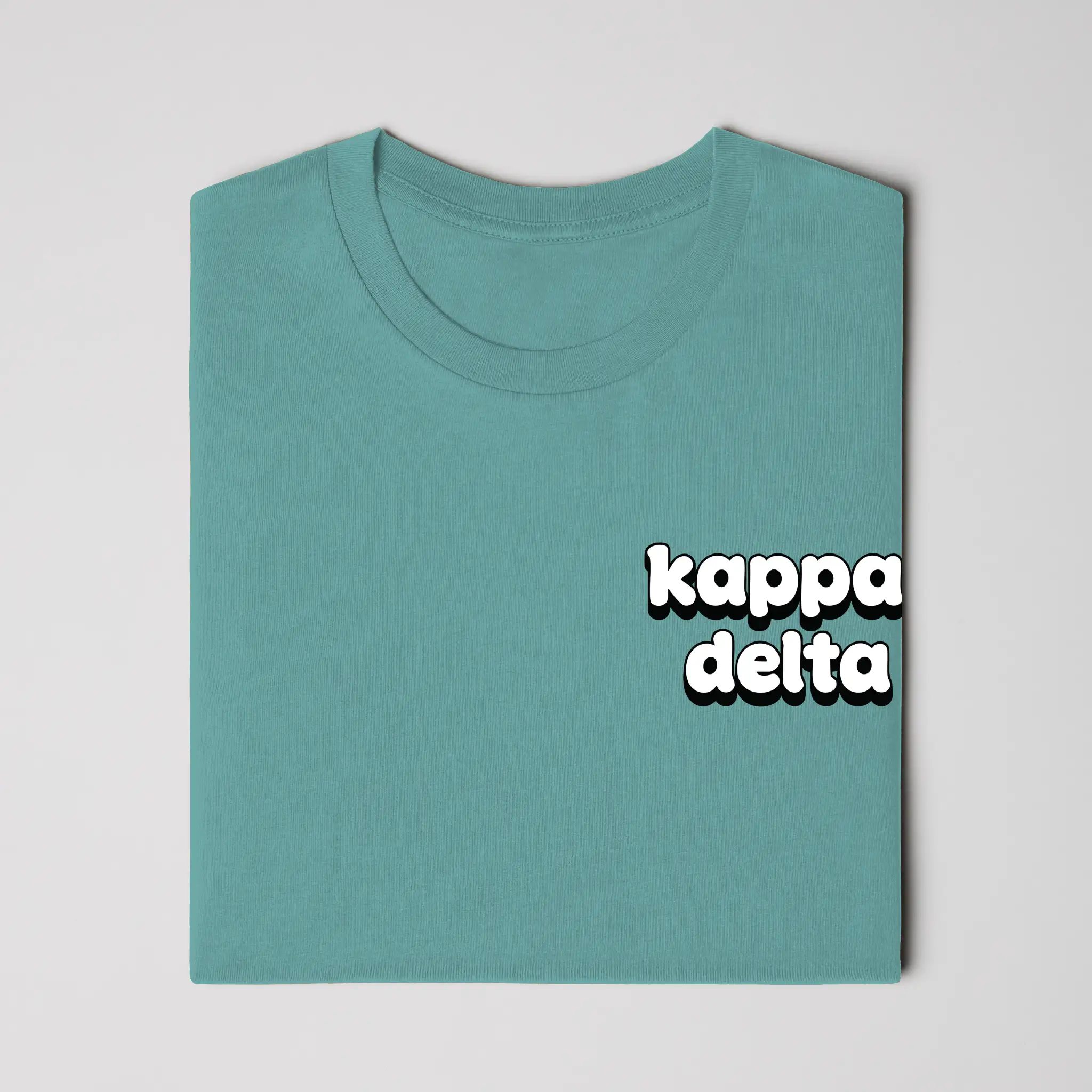 KD RETRO BUBBLE FONT- Comfort Colors Heavyweight T Shirt
