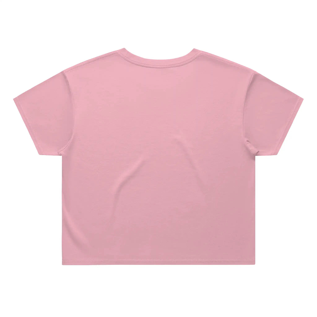 KD RETRO BUBBLE FONT- Street Crop Tee