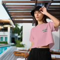 KD RETRO BUBBLE FONT- Street Crop Tee