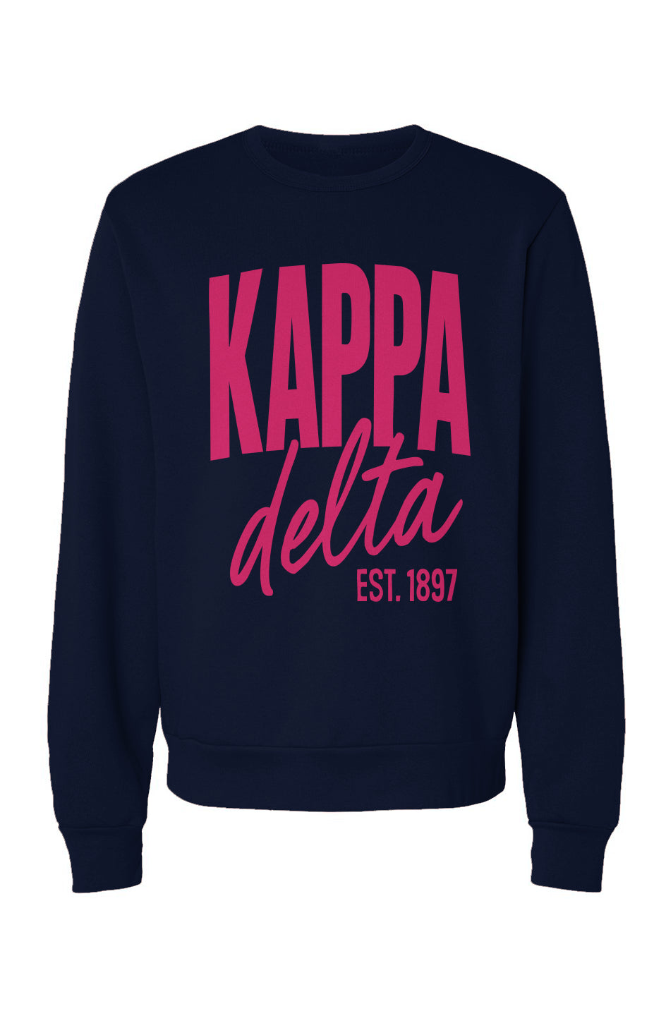 KD LARGE PINK- Sponge Fleece Sweatshirt