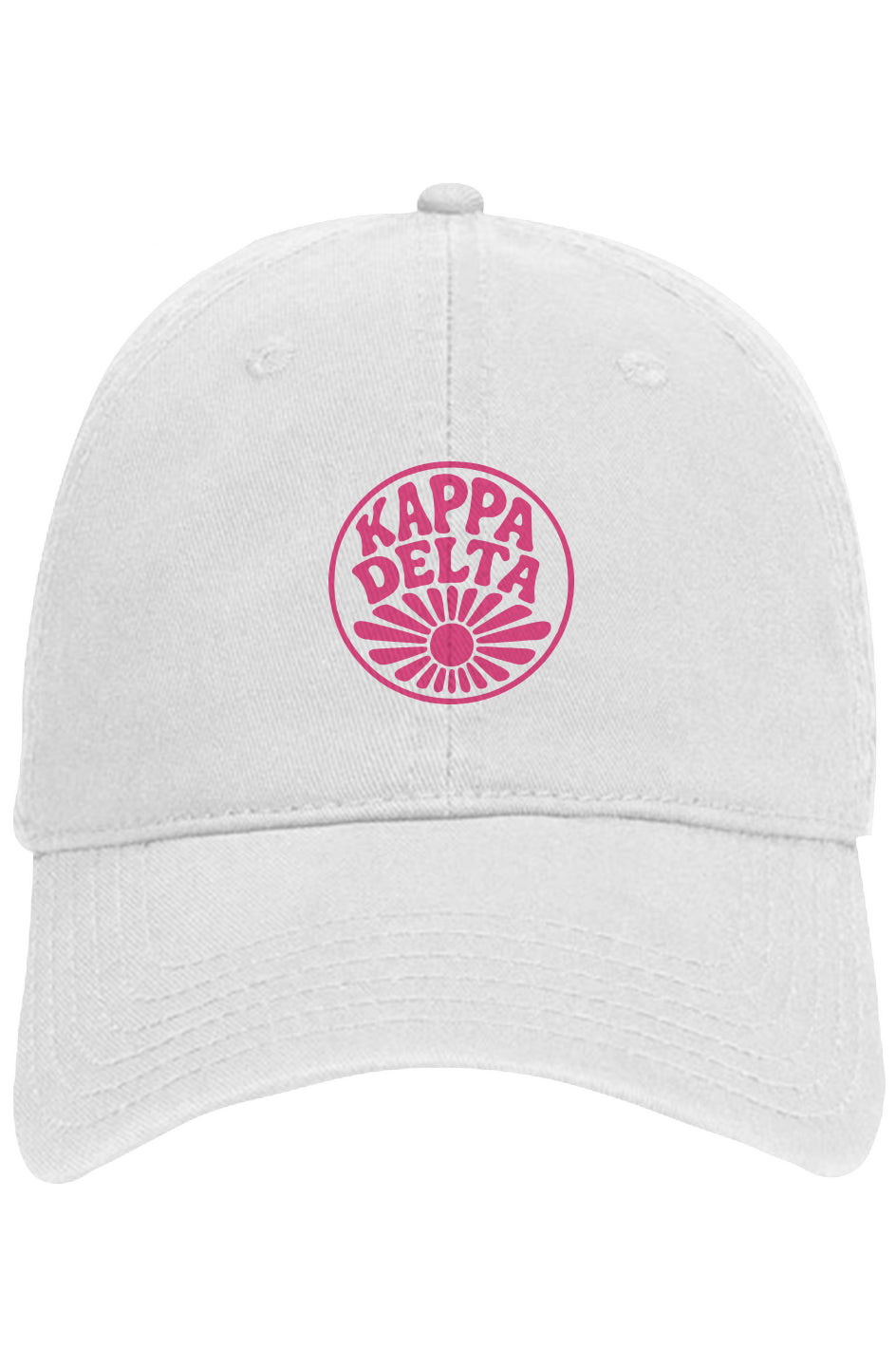 KD CIRCLE SUNSHINE- Otto 6 panel dad hat