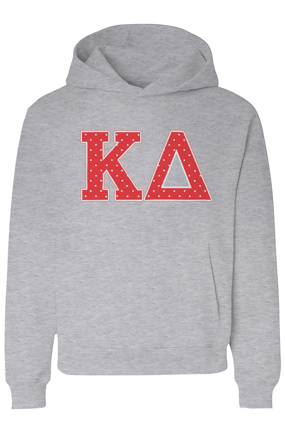 KD POLKA DOTS RED-Unisex Heavyweight Hoodie