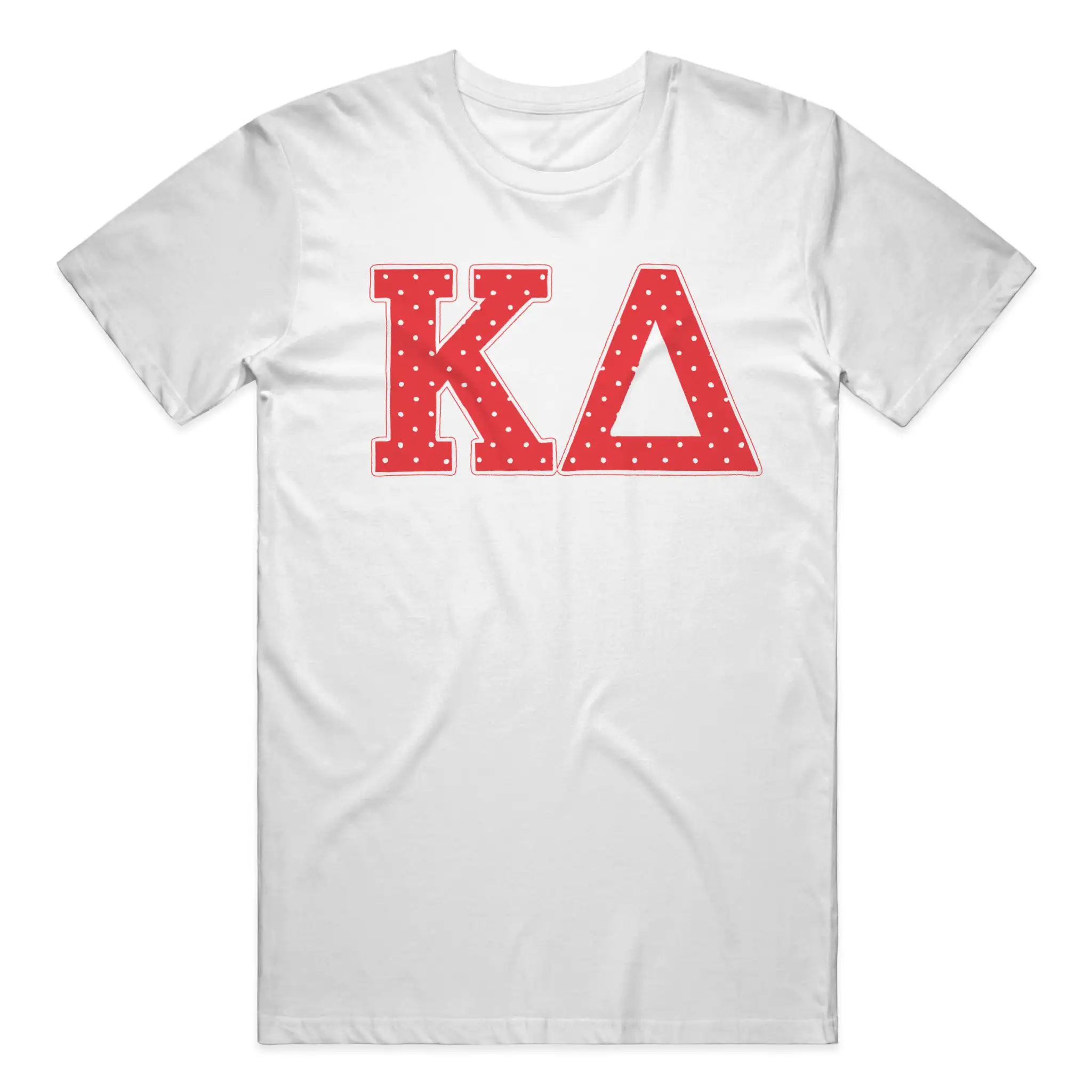 KD POLKA DOTS RED- Comfort Colors Heavyweight T Shirt