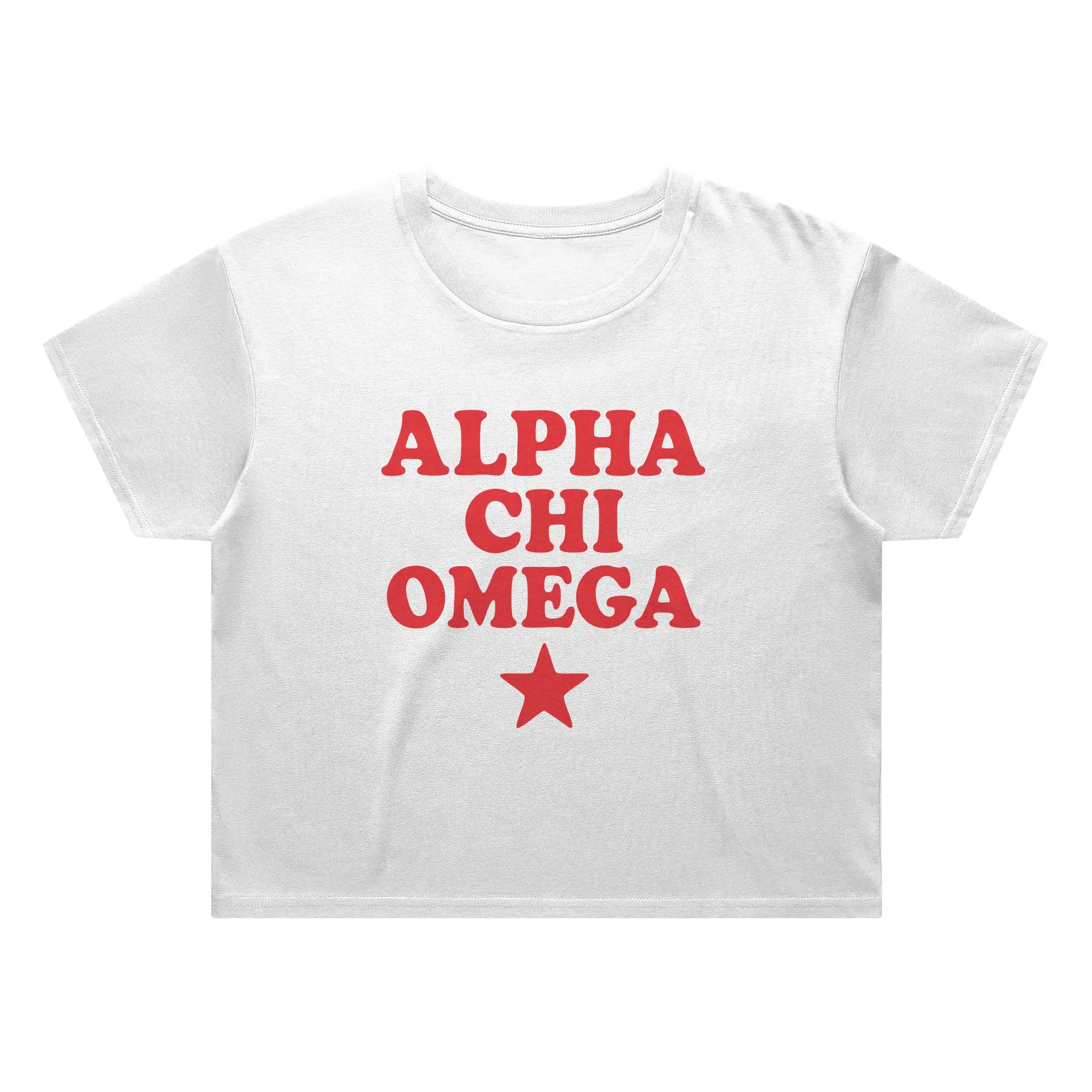 AXO Star Red-Street Crop Tee
