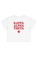 KAO STAR RED- Street Crop Tee