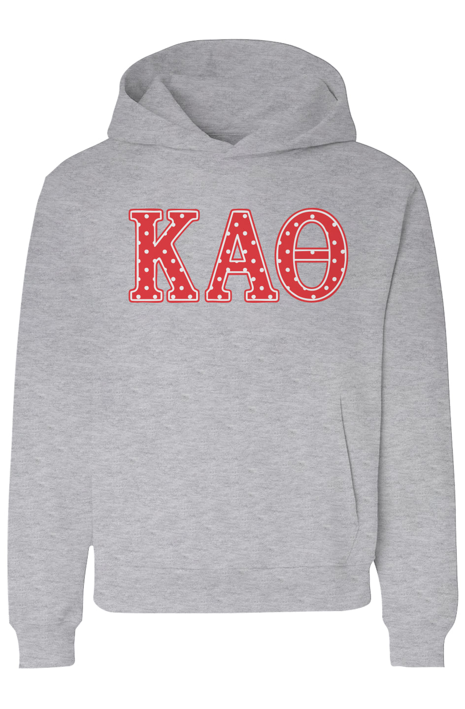 KAT POLKA DOTS RED- Unisex Heavyweight Hoodie