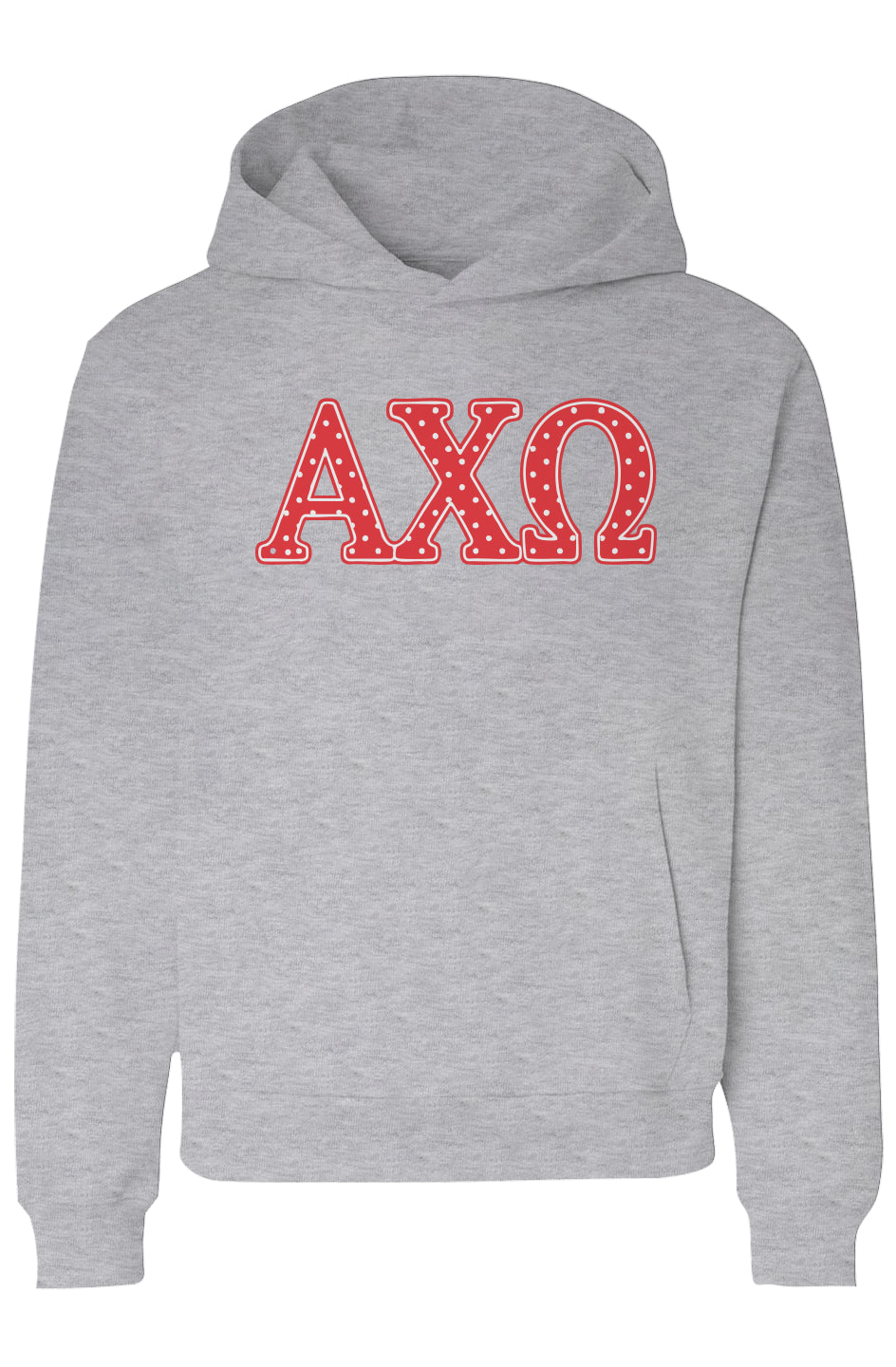 AXO POLKA DOTS RED- Unisex Heavyweight Hoodie