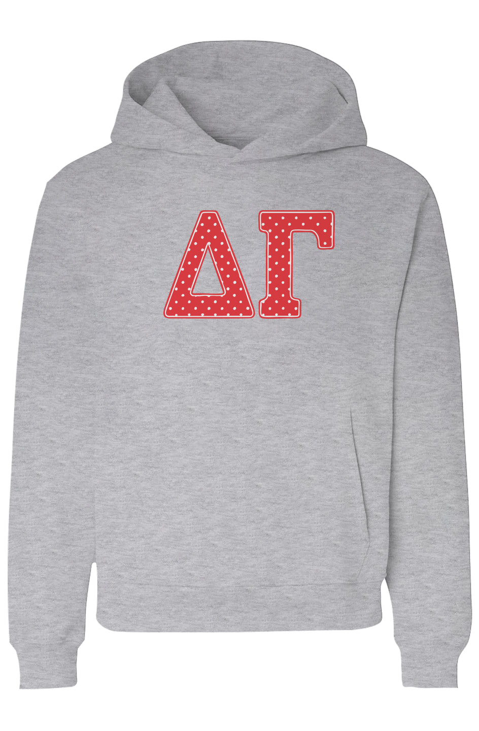 DG POLKA DOTS RED-Unisex Heavyweight Hoodie