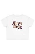 KD Earthy Multi Color Crop Tee
