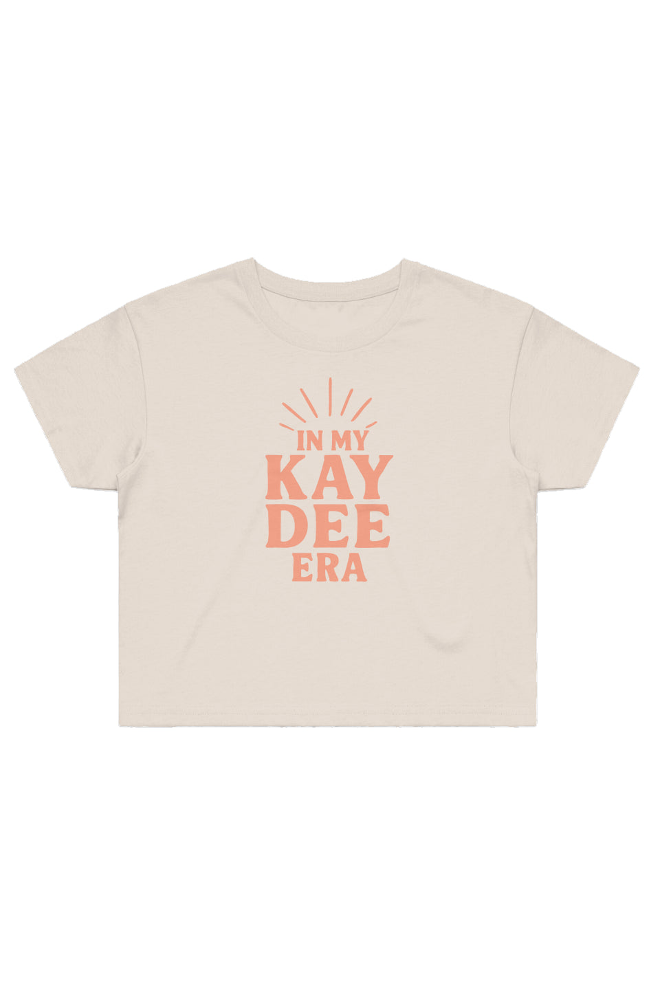 In My Era Kaydee Burst Crop Tee