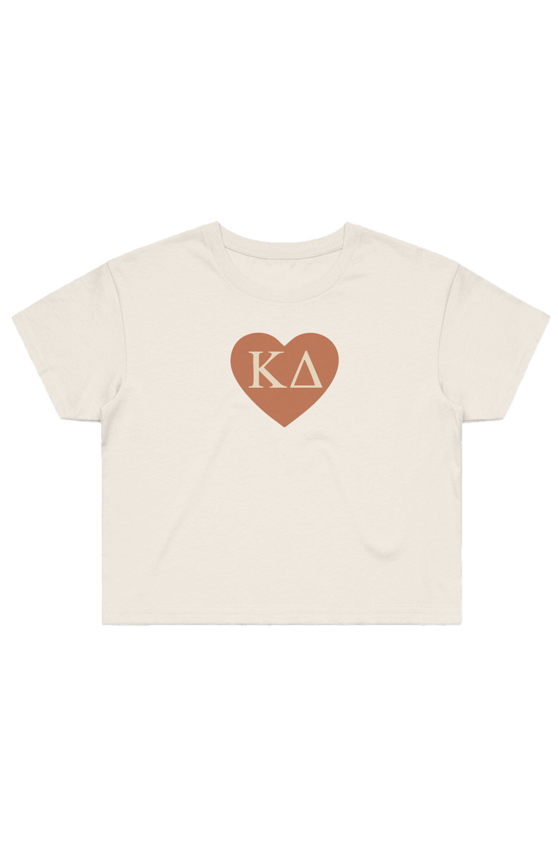 Heart KD Logo Crop Tee