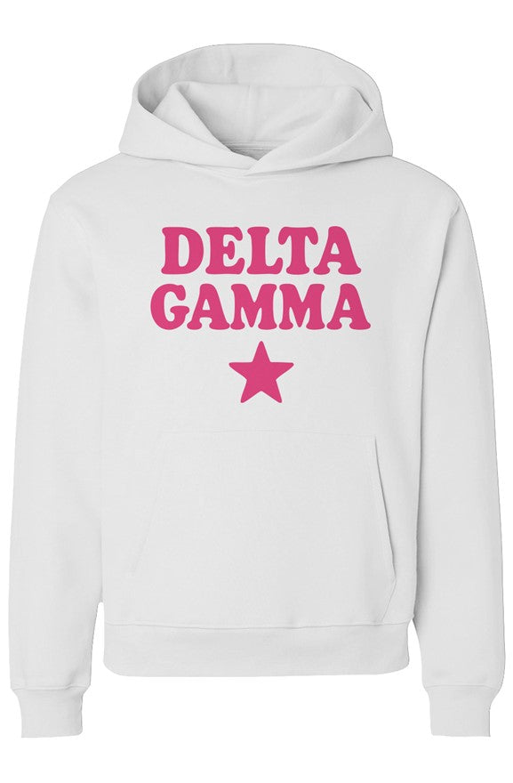 DG PINK STAR-Unisex Heavyweight Hoodie