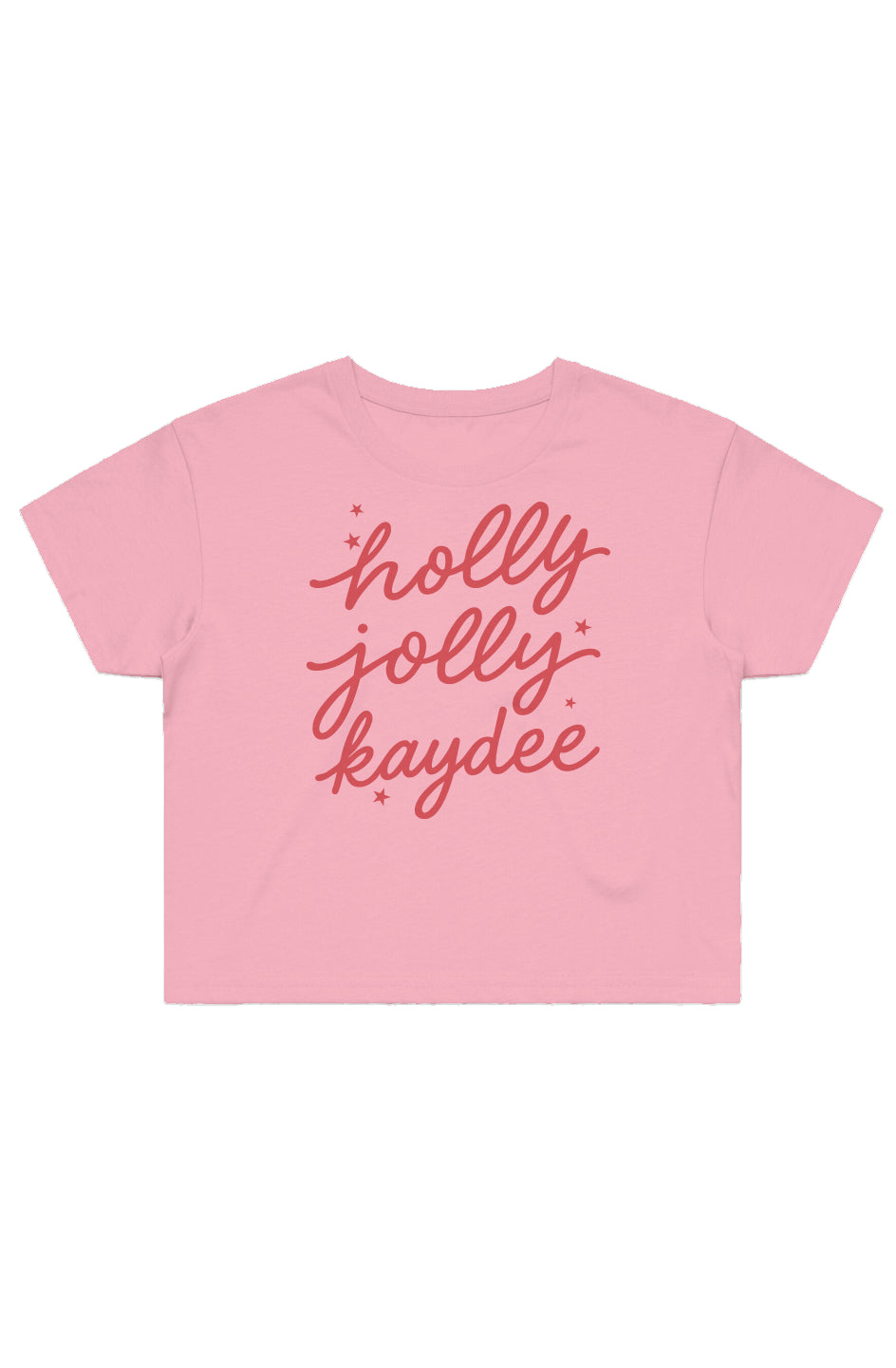 Holly Jolly Kaydee Crop Tee
