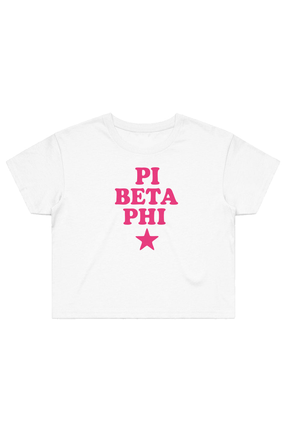 PBP PINK STAR- Street Crop Tee