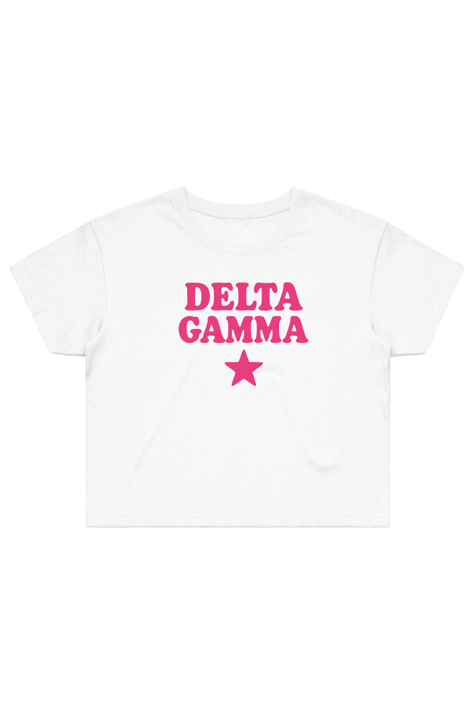 DG PINK STAR- Street Crop Tee