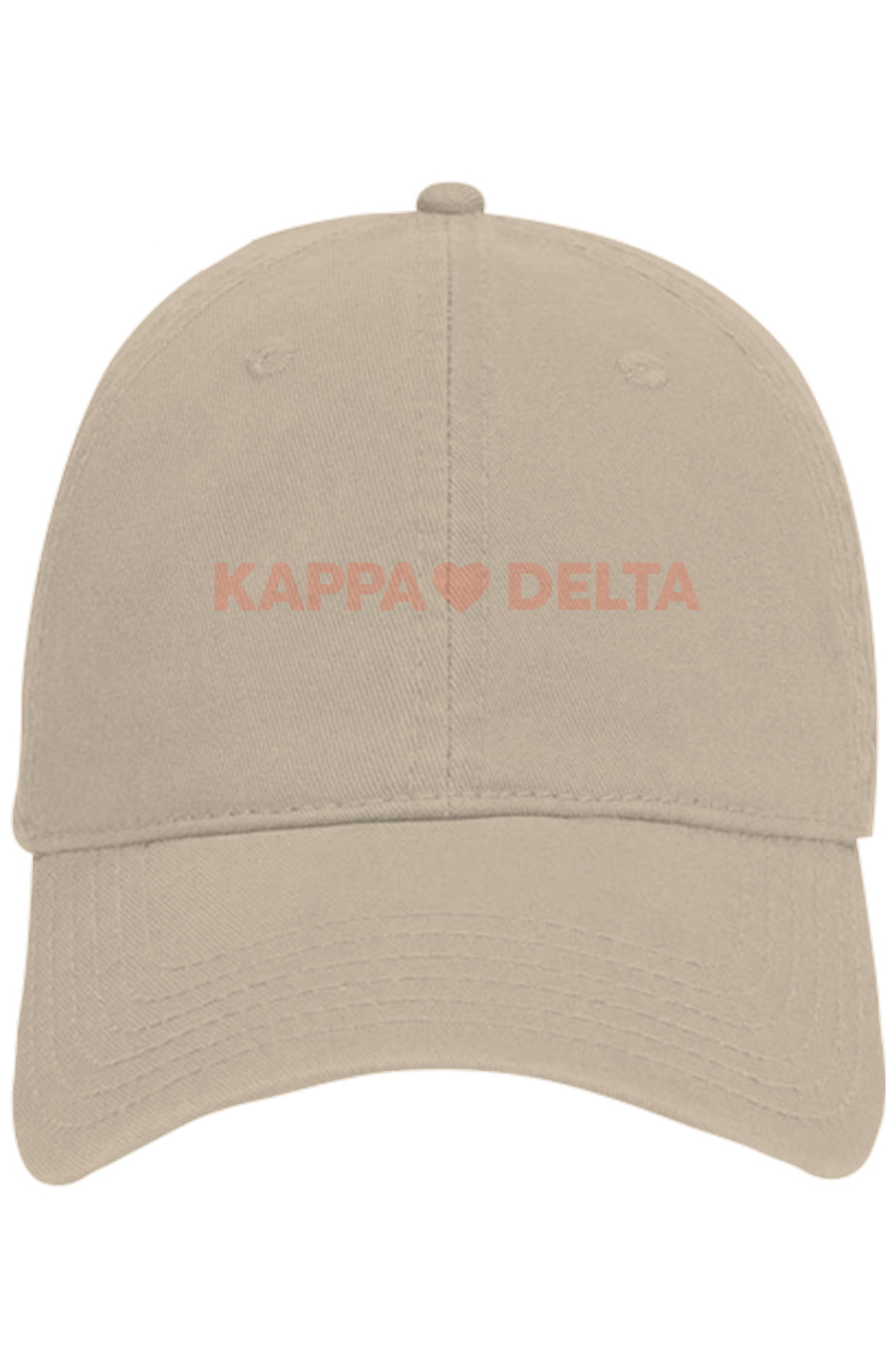 Kappa Heart Delta Embroidered Dad Hat