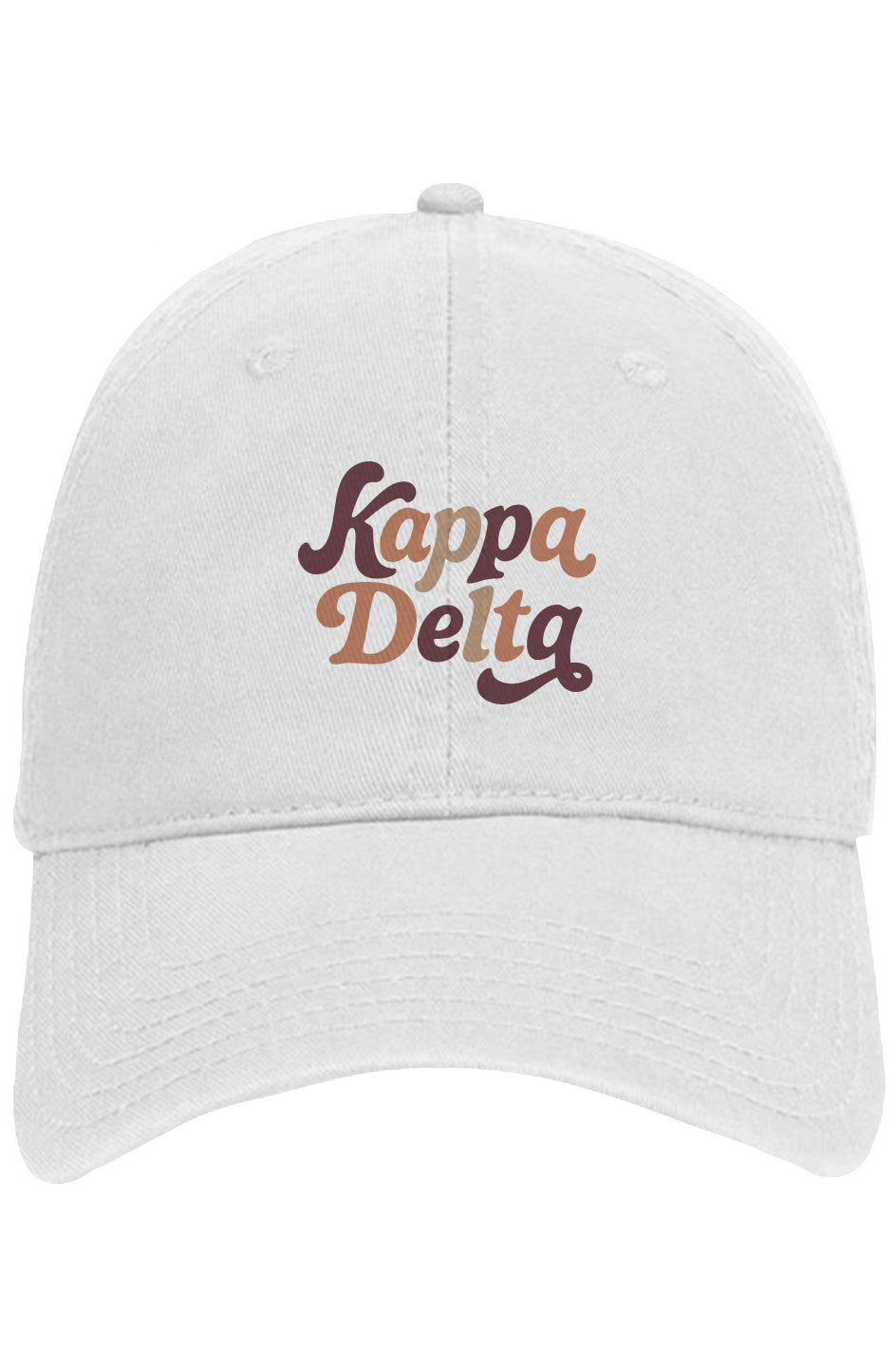 KD Earthy Multi Color Embroidered Dad Hat
