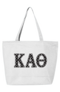 KAT POLKA DOTS- 25L Zippered Tote
