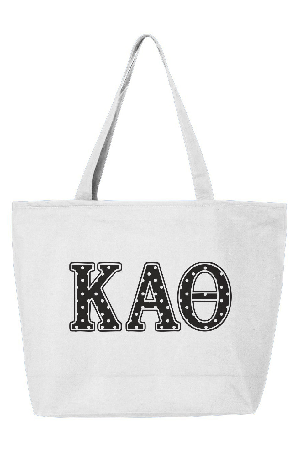 KAT POLKA DOTS- 25L Zippered Tote