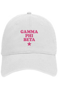 GPB PINK STAR- Otto 6 panel dad hat