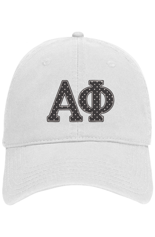 AP POLKA DOTS- Otto 6 panel dad hat