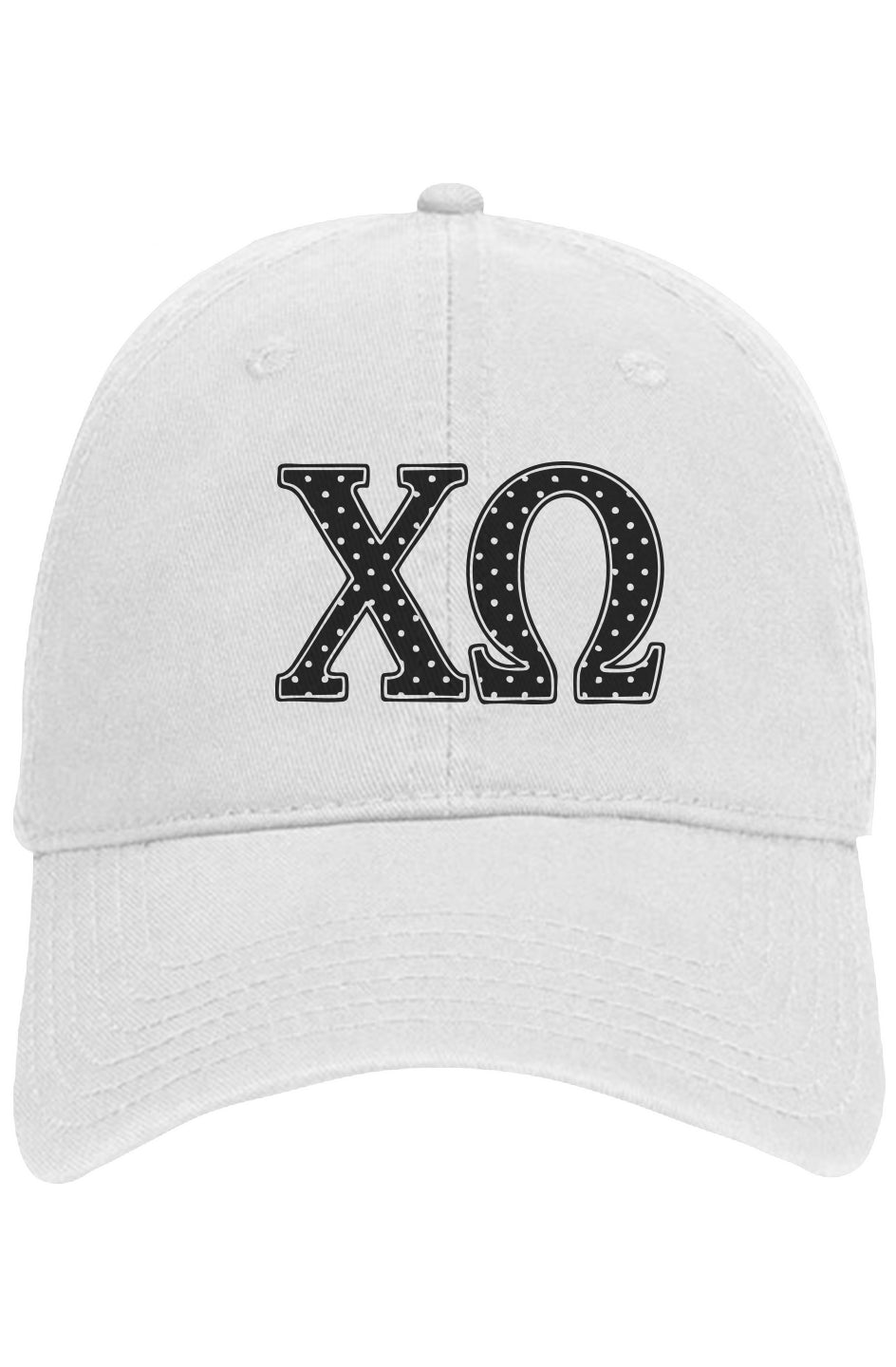 XO POLKA DOTS- Otto 6 panel dad hat