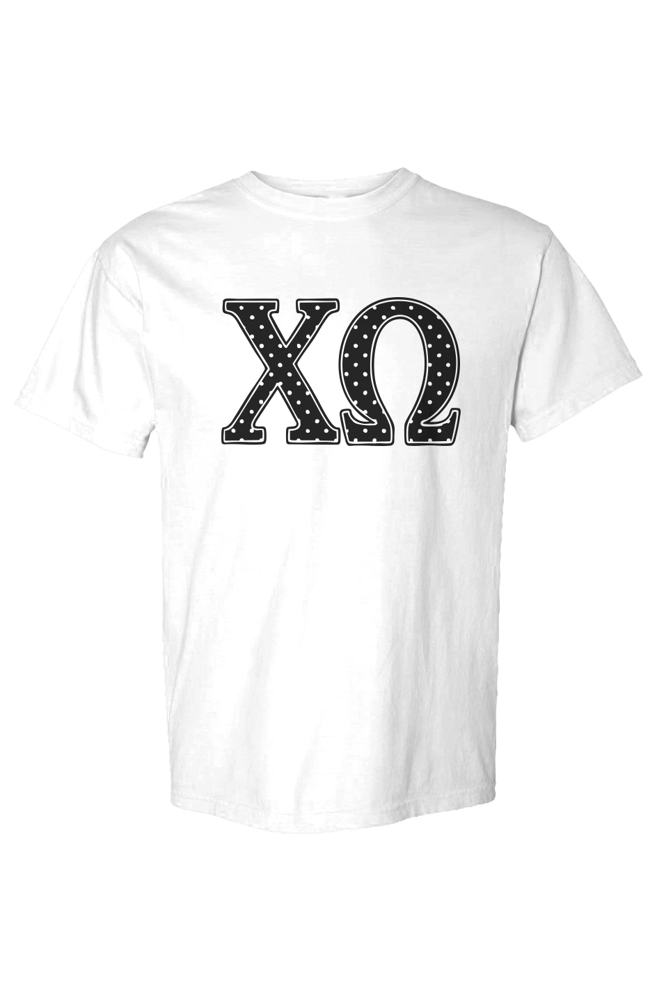 XO POLKA DOTS- Comfort Colors Heavyweight T Shirt