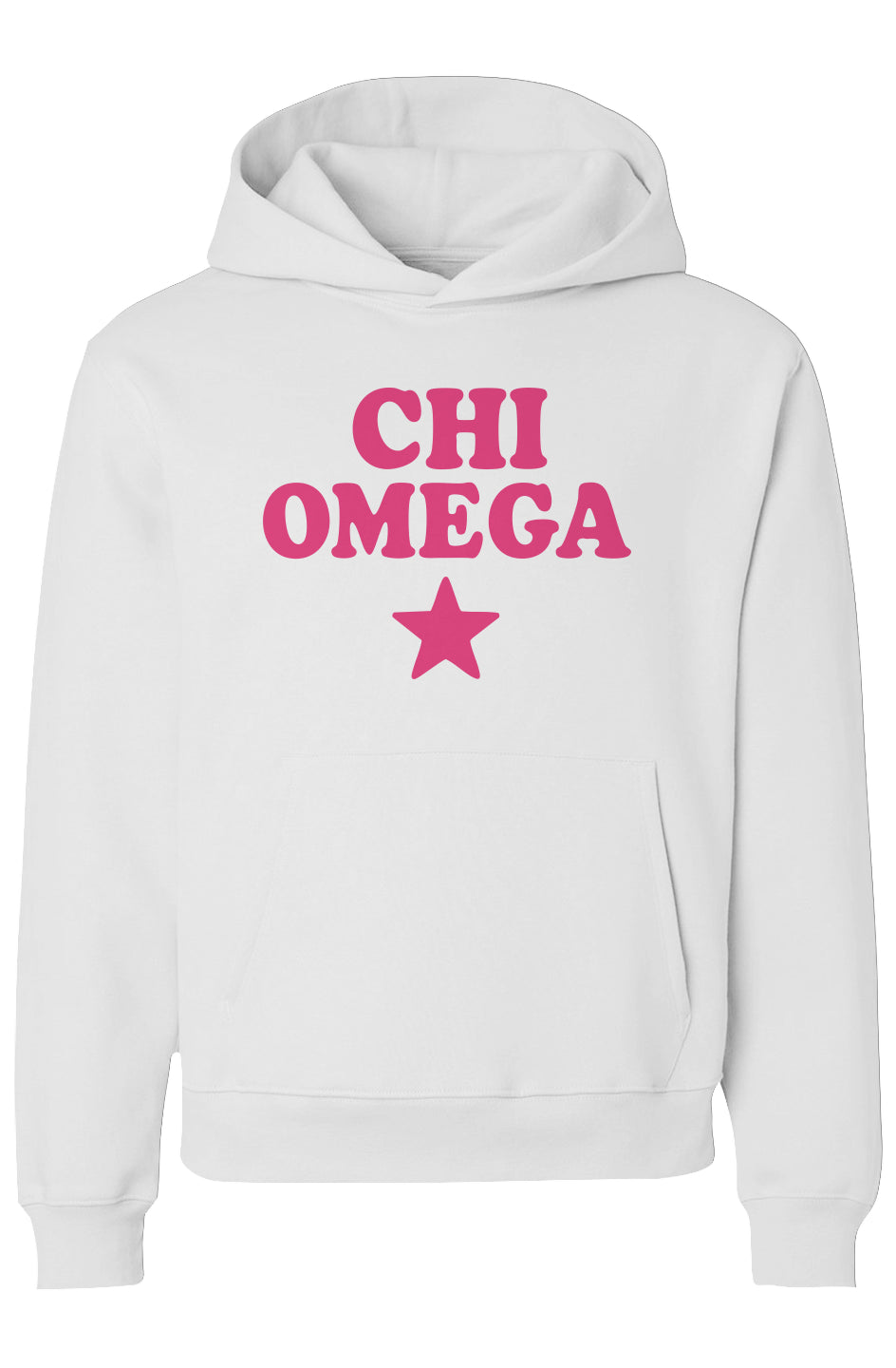 XO PINK STAR- Unisex Heavyweight Hoodie