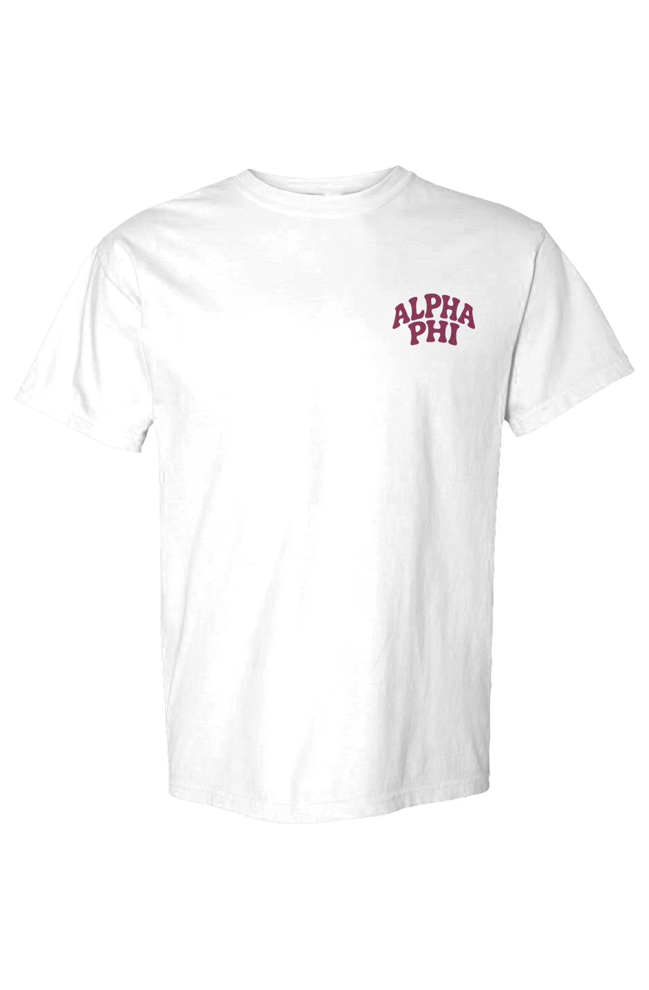ALPHA PHI CIRCLE SUNSHINE-Comfort Colors Heavyweight T Shirt
