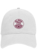 ALPHA PHI CIRCLE SUNSHINE- Otto 6 panel dad hat