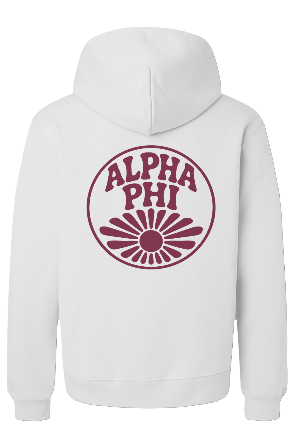 ALPHA PHI CIRCLE SUNSHINE-Unisex Heavyweight Hoodie