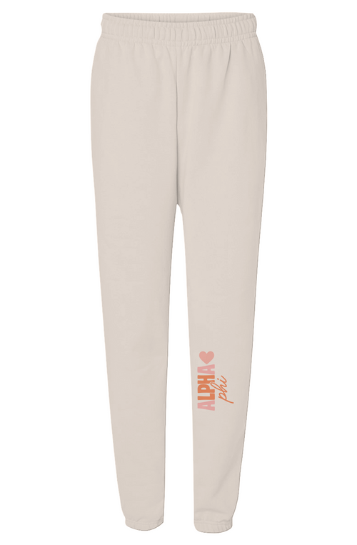 ALPHA PHI WARM COLORS-Unisex Heavyweight Sweatpants
