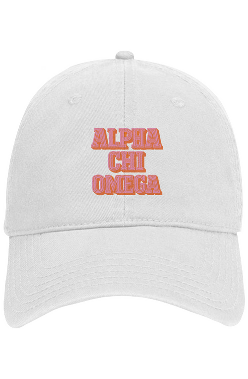 AXO STACKED- Otto 6 panel dad hat