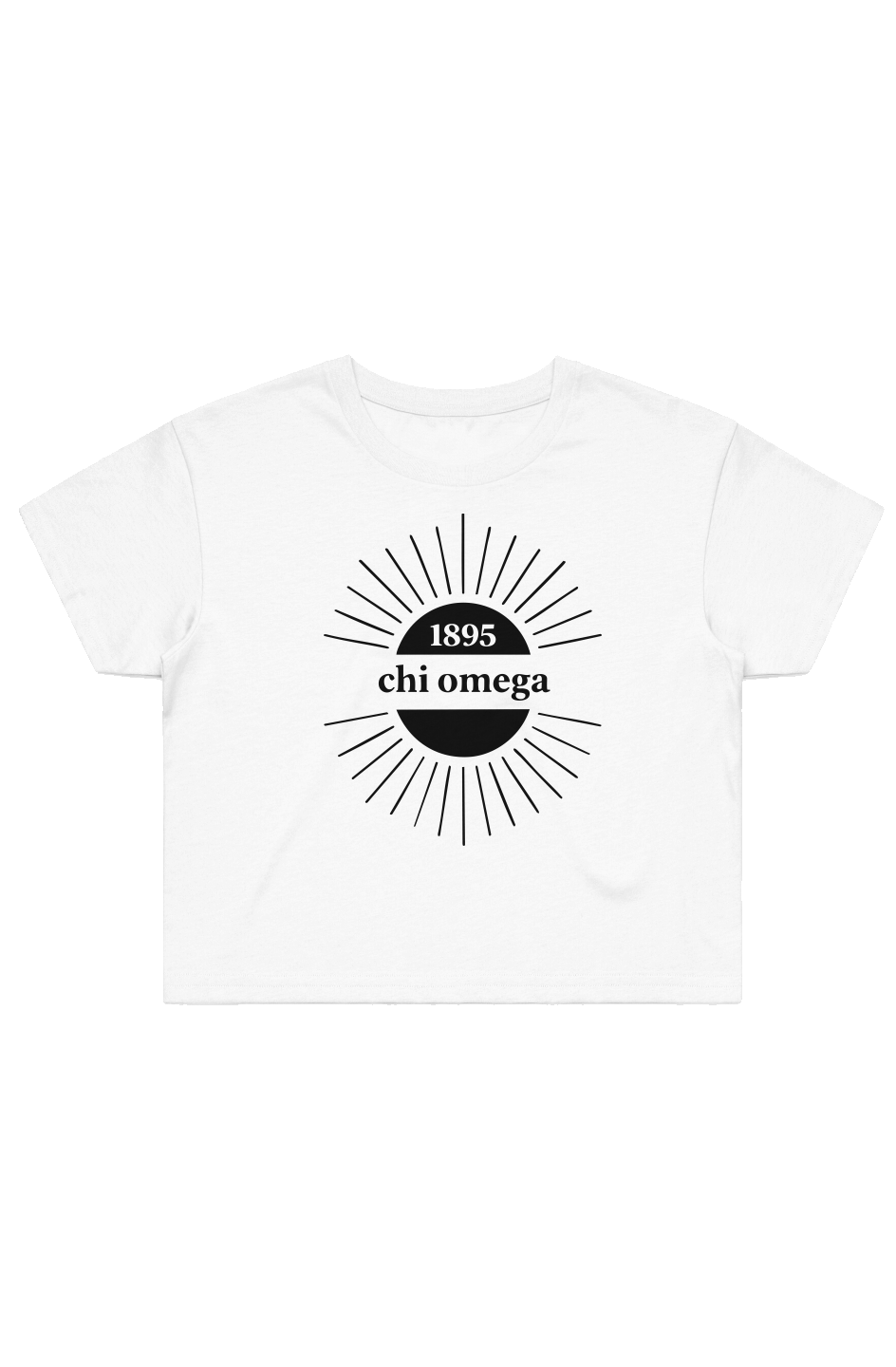 XO SUNBURST- Street Crop Tee