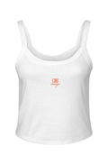 XO WARM COLORS- Micro Rib Spaghetti Strap Tank