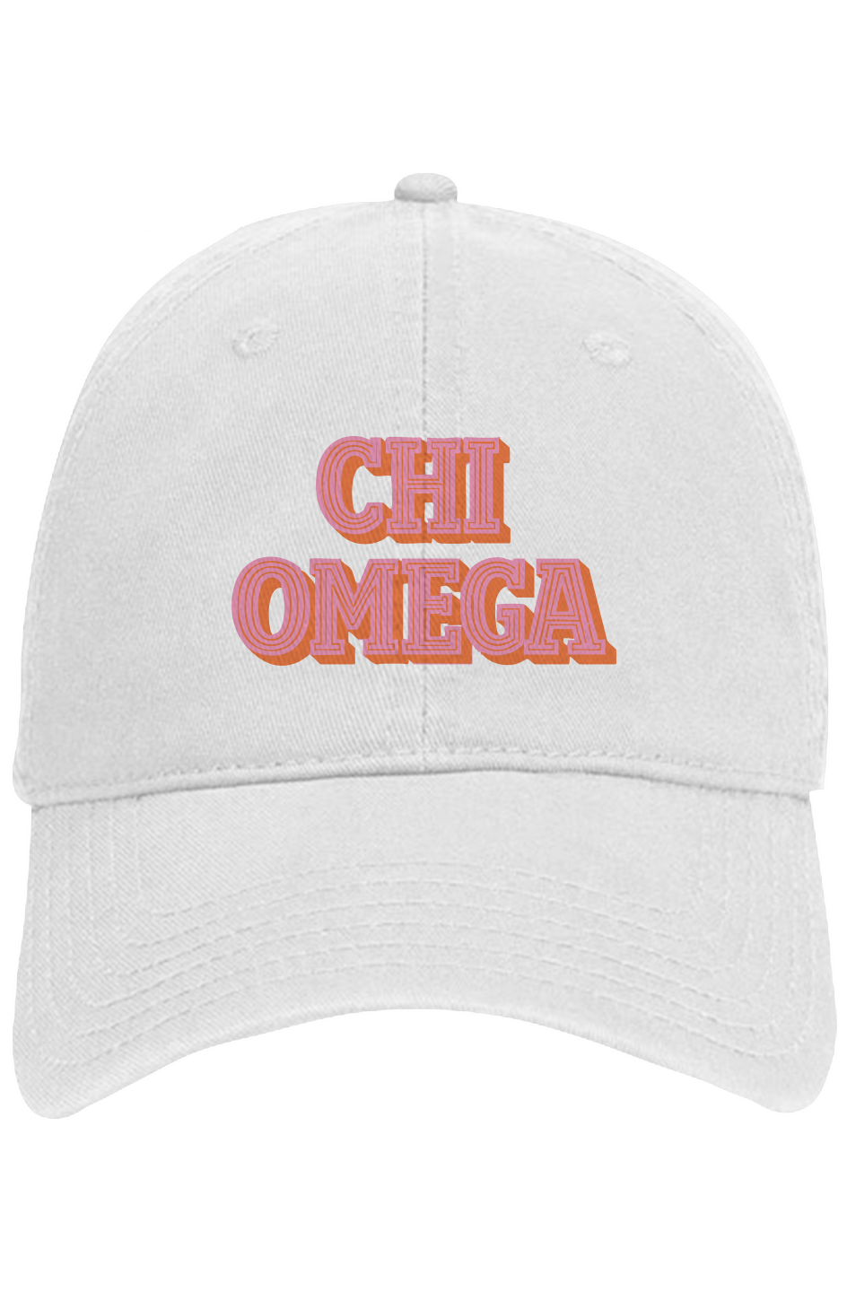 XO STACKED- Otto 6 panel dad hat